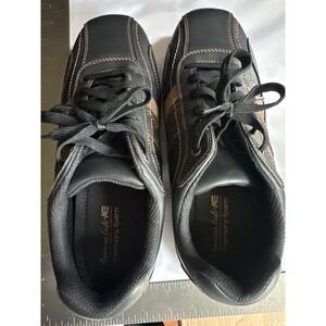 American Eagle Mens Black Brown Memory Foam Casual Sneakers Shoes Size 9.5